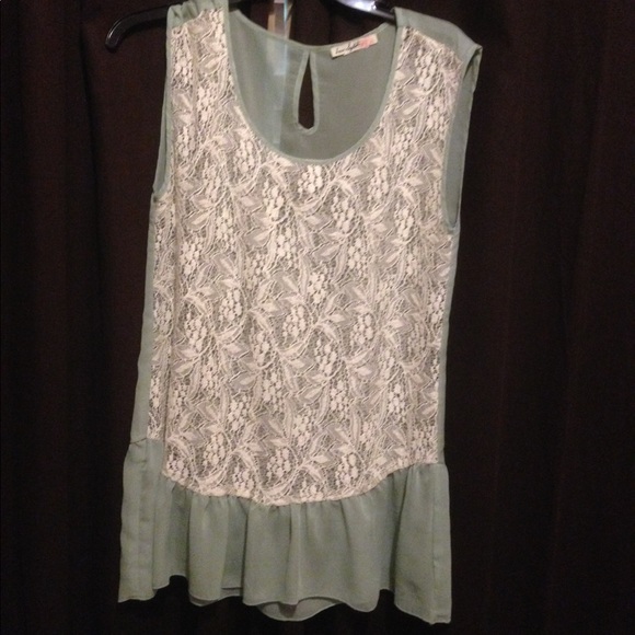 Lace sheer top - Picture 4 of 5